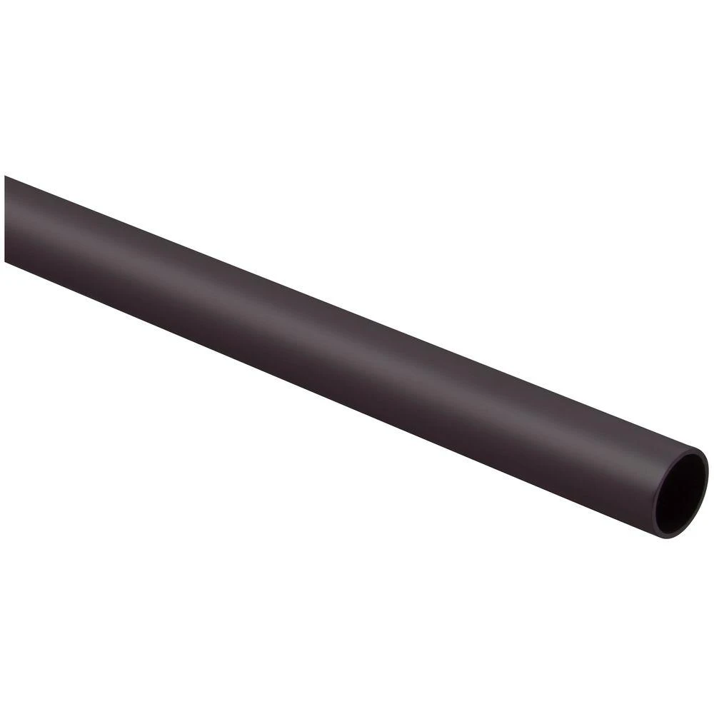6 Foot Heavy Duty Bronze Steel Closet Rod - Model S833-871