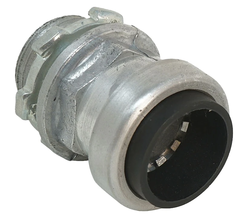 Simpush Push-to-Install EMT Conduit Box Connectors, 1/2 In., 5-Pk.