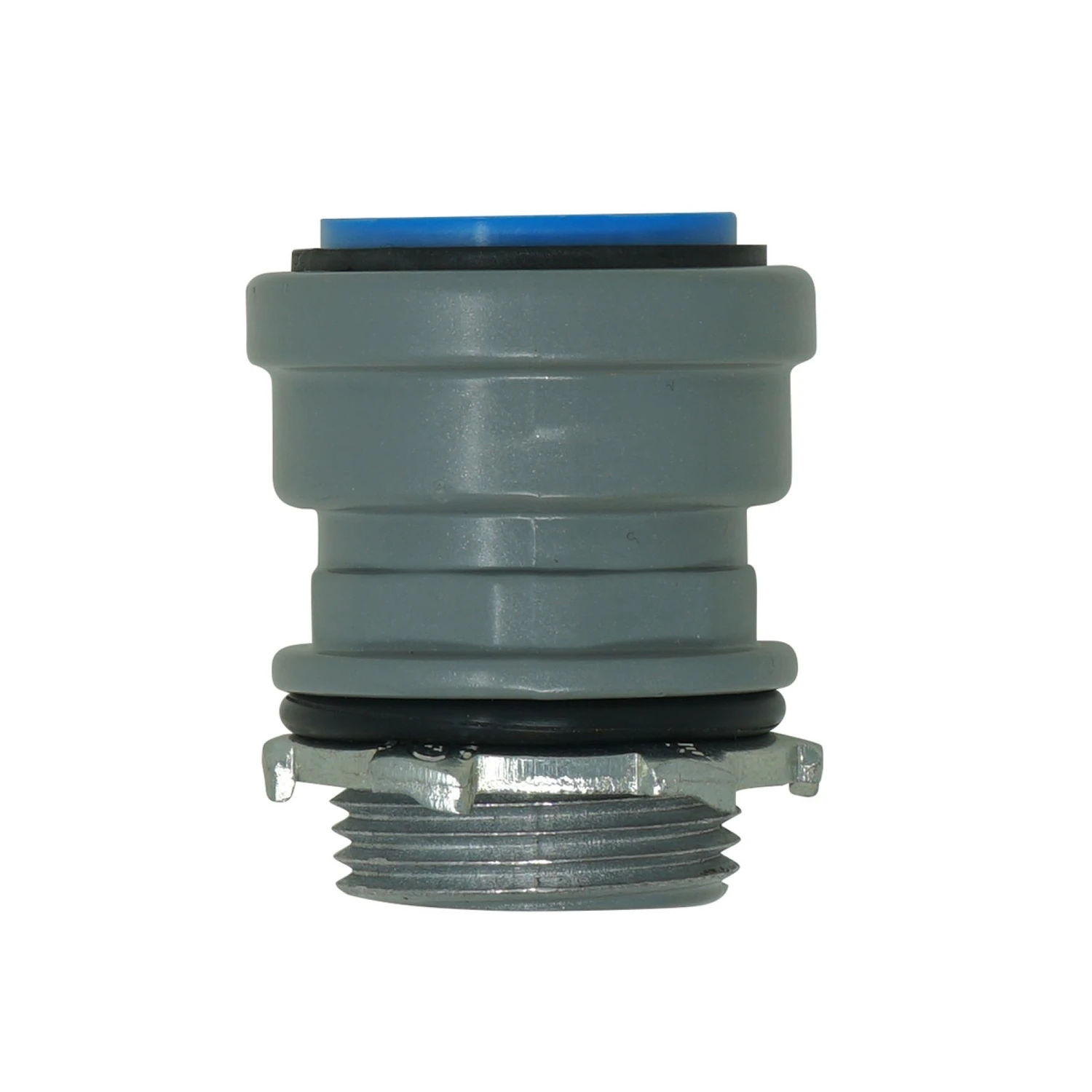 Simpush Push-to-Install EMT Watertight Conduit Box Connector, 1/2 In.