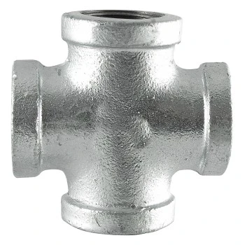 1 In. Galvanized Pipe Cross