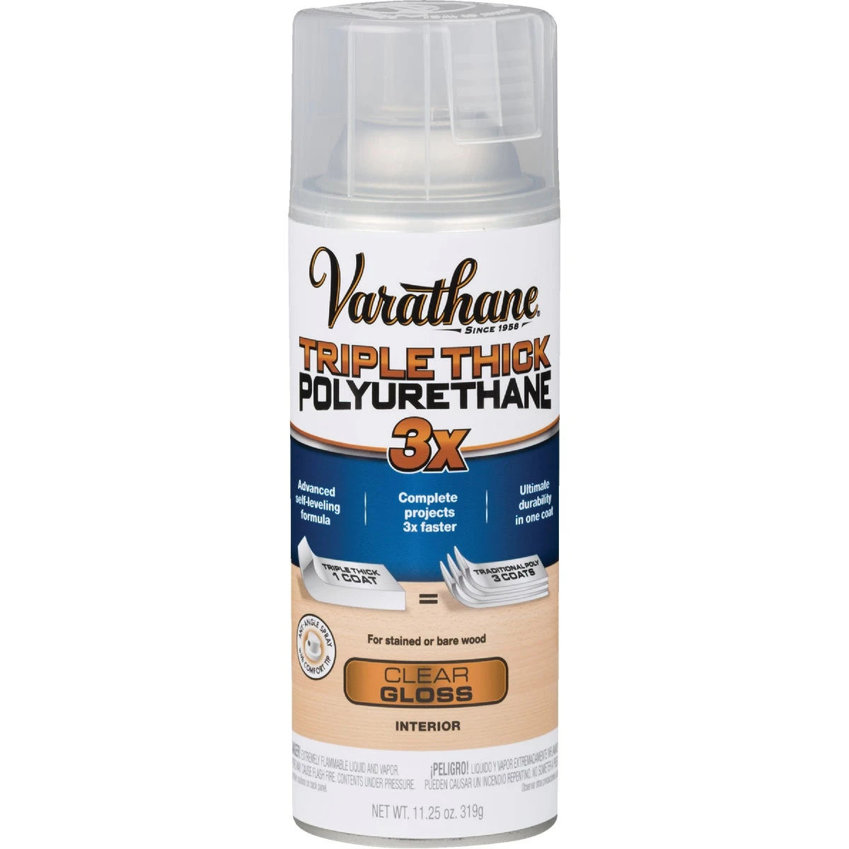 Triple Thick Polyurethane, Gloss, 11-oz. Aerosol