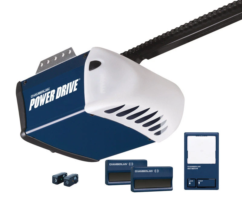 1/2 Hp Chain Drive Garage Door Opener Model Pd222 With 2 Remotes