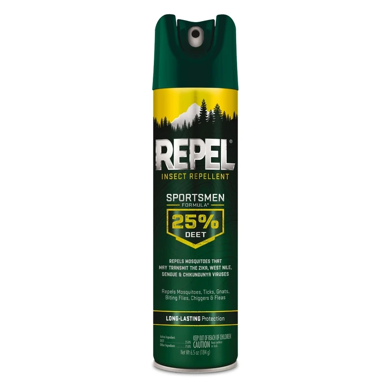 Unscented Insect Repellent Aerosol Spray with 25 Percent DEET, 6.5 Ounce Can