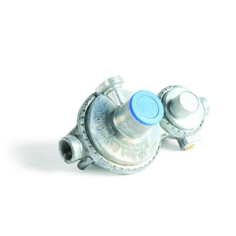 RV Horizontal Propane Regulator, 2-Stage