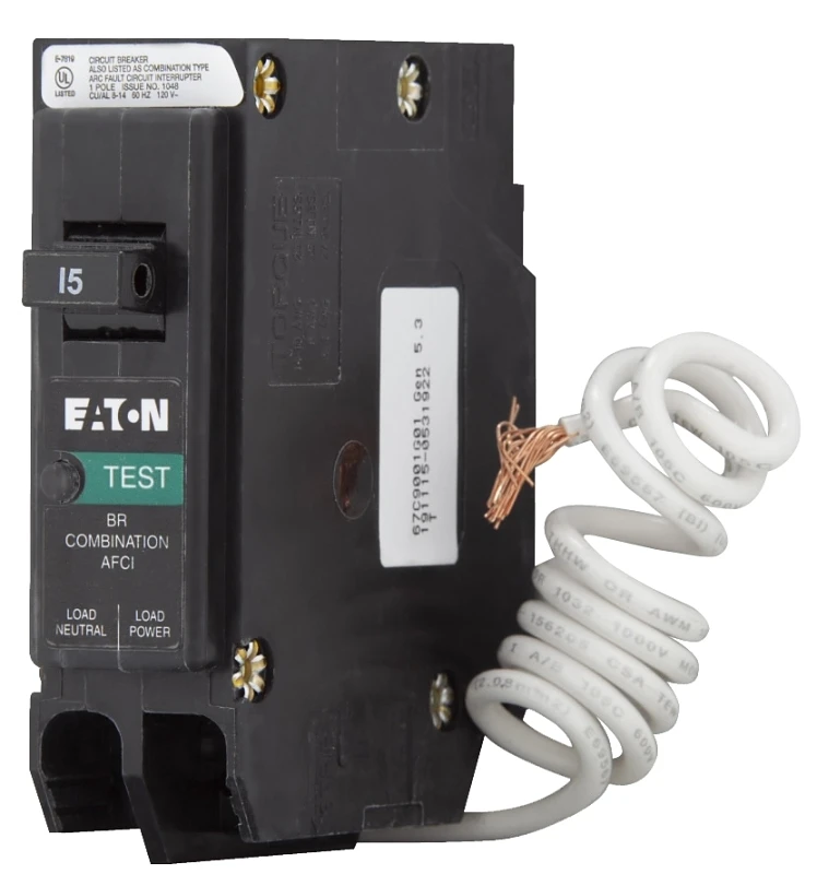 Brn115af 15 Amp Single-pole Combination Arc Fault Circuit Breaker