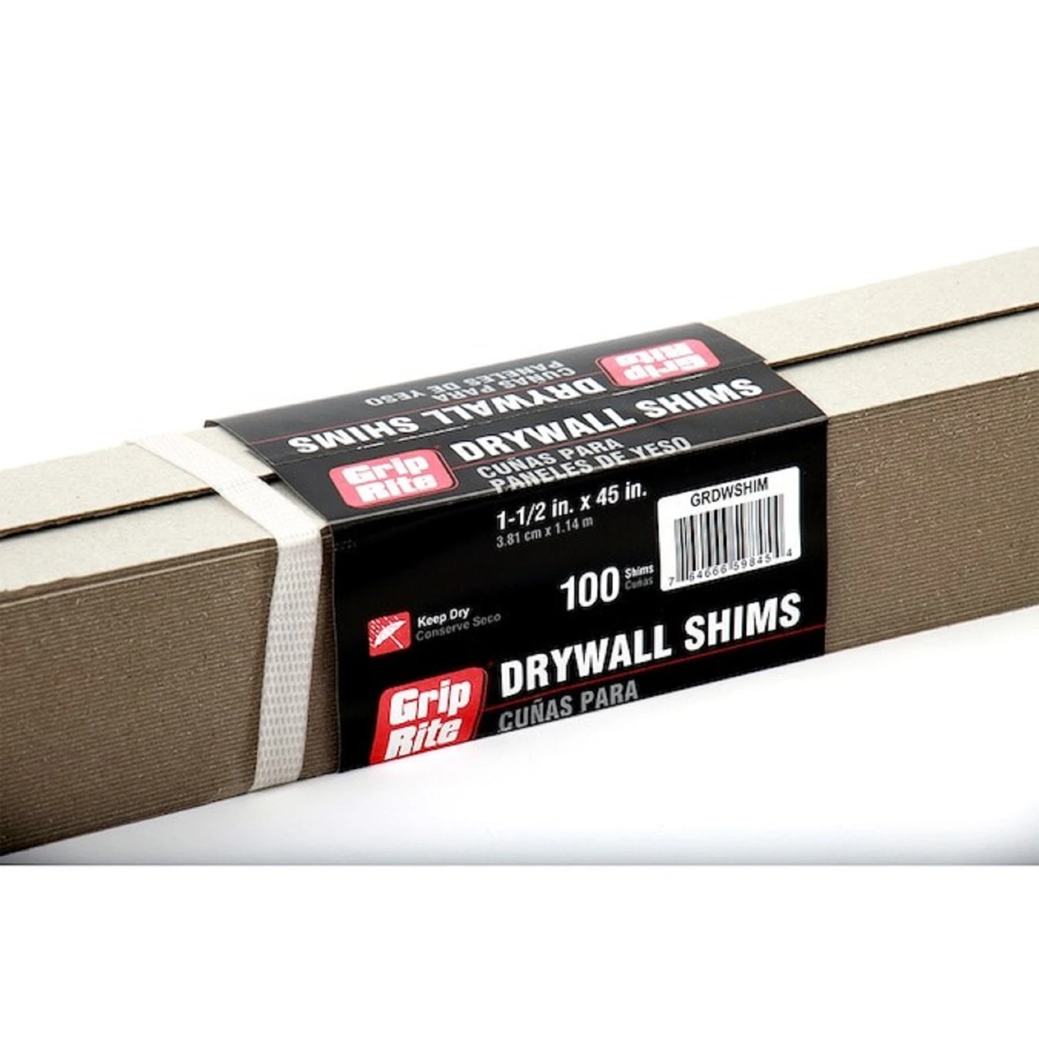 Drywall Shims, 45 x 1.5-In., 110-Pk.