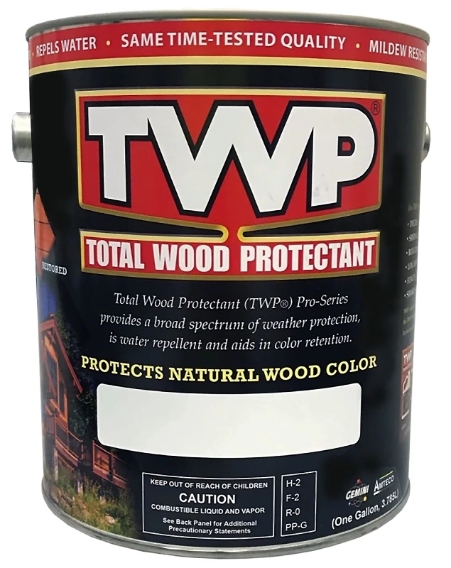 Twp 100 Pro Series Semi-transparent Wood Protectant Deck Stain, Cedartone, 1 Gallon