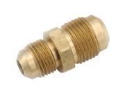 Anderson Metals 3/8 In. x 1/4 In. Brass Low Lead Low Lead Reducing Flare Union