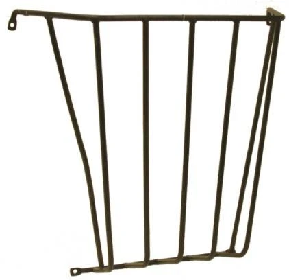 Heavy-Duty Steel Wall Hay Rack Measuring 25 Inches by 27 Inches by 10 Inches