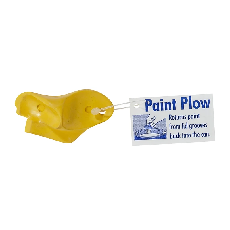 FoamPRO 1-1/2 in. W x 2-1/4 in. L Yellow Plastic Paint Plow