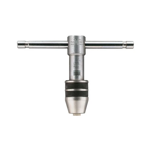 Tools 166 Tap Wrench, 3-3/4 In Length, Steel, T-shaped Handle For Taps