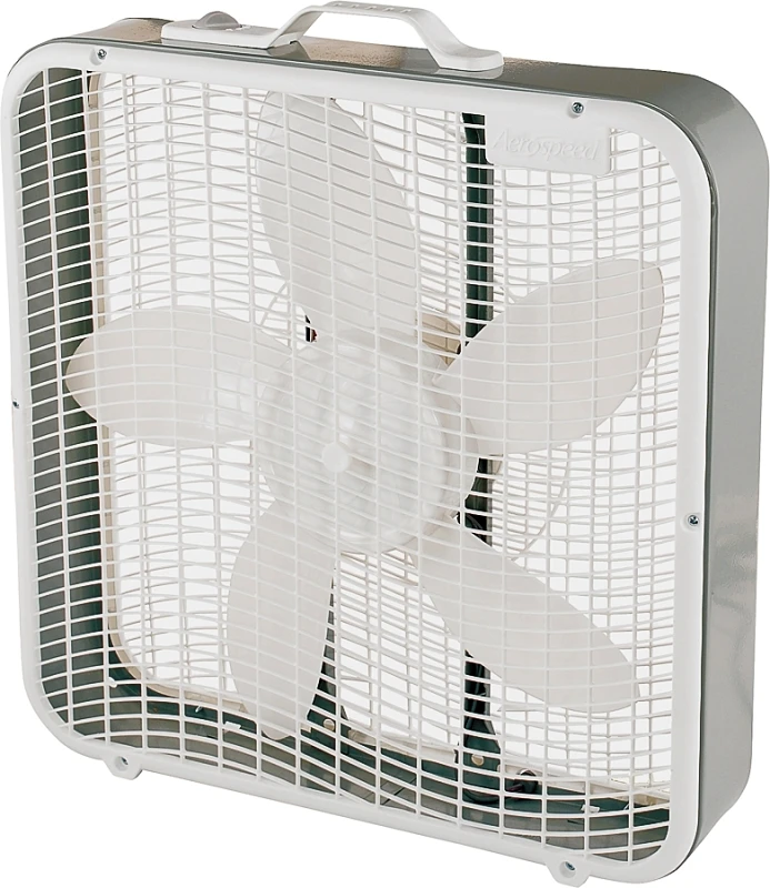 Bx100 20-inch Box Fan, 5-blade, 3-speed With Ergonomic Handle