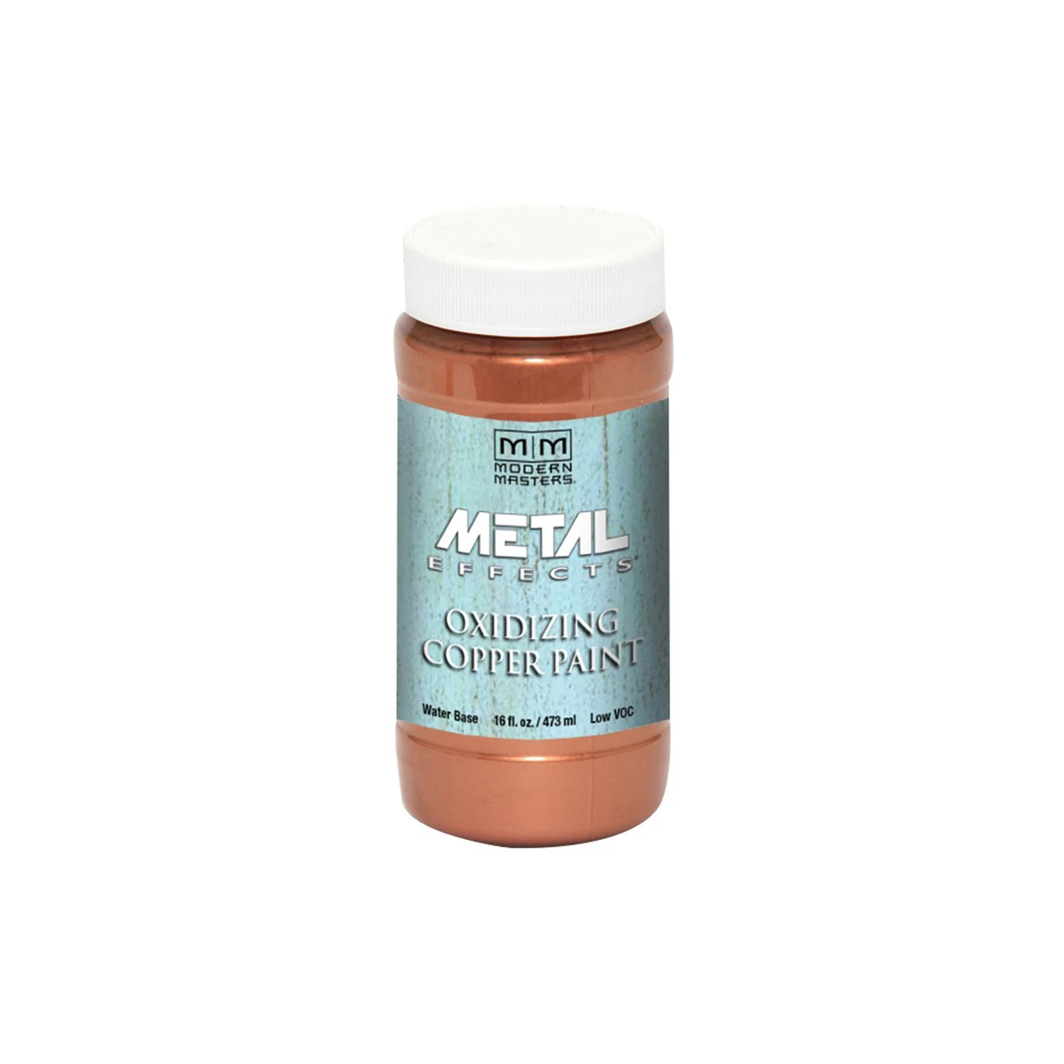 Metal Effects Copper Oxidizing Paint 16 Oz - Specialty Coating For Indoor & Outdoor Use