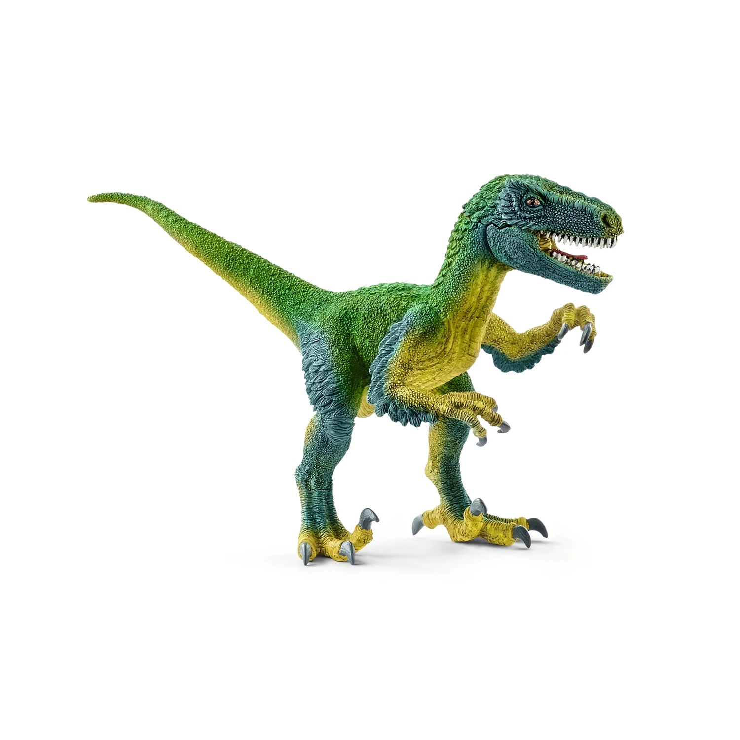 Schleich Dinosaurs Velociraptor Toy Blue/Green