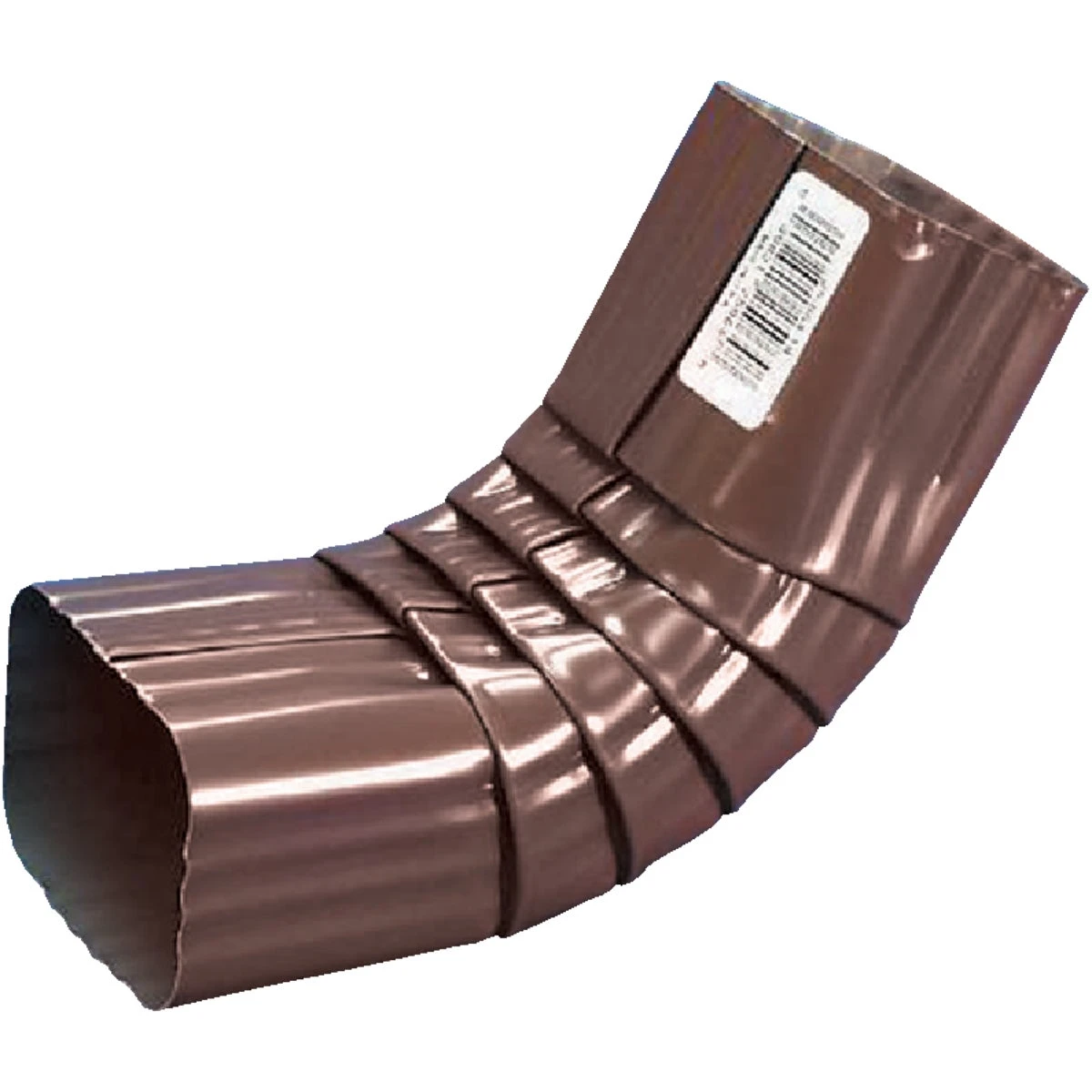 2 X 3 In. Galvanized Brown Front Downspout Elbow - Model 3326419