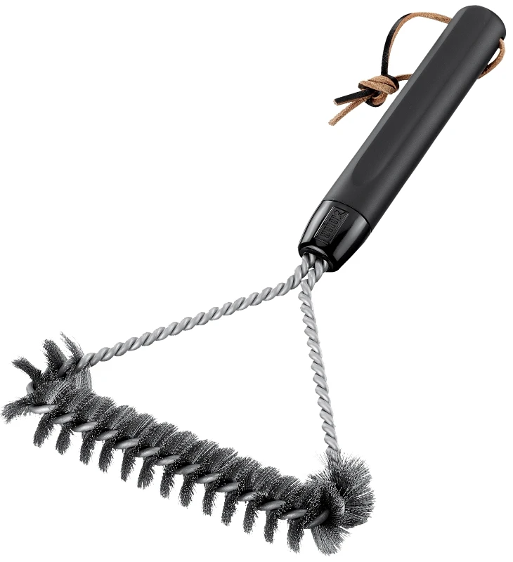 3-sided Stainless Steel Grill Brush, 12 In.
