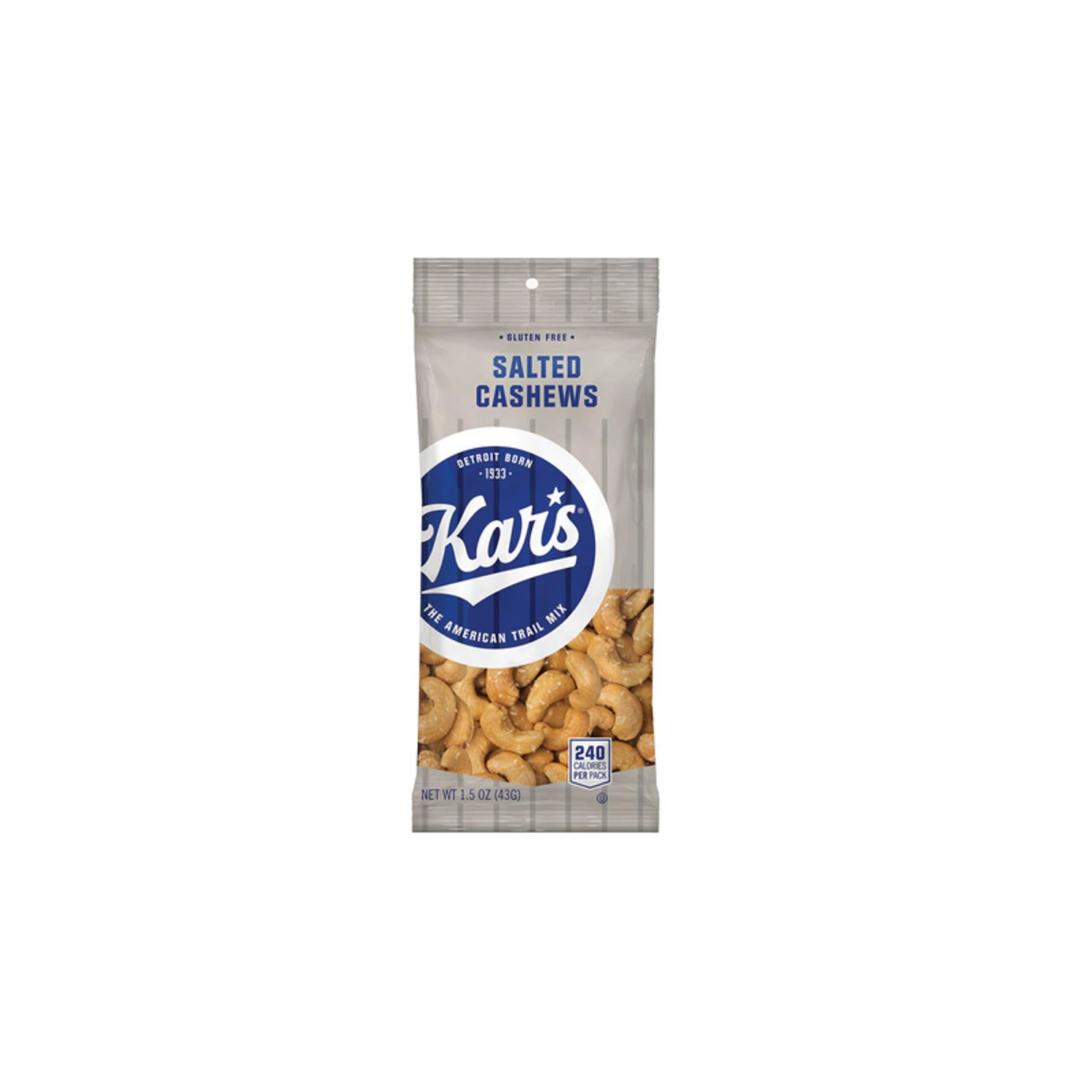 Kar's 1.5 Oz. Salted Cashew Nuts