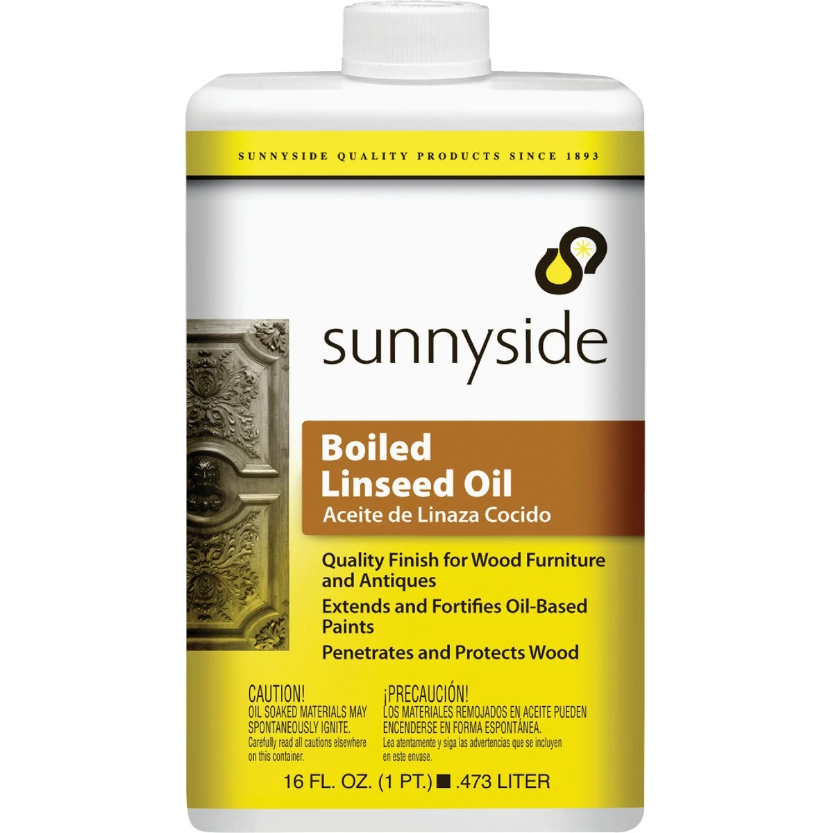 Boiled Linseed Oil, 1-Pt.