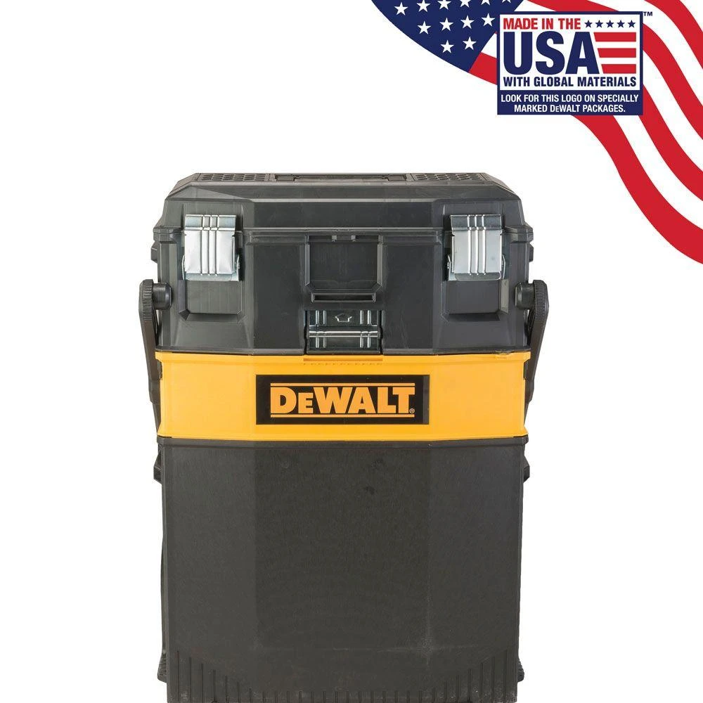 Dwst20880 Mobile Work Center With 4 Levels And Telescopic Handle