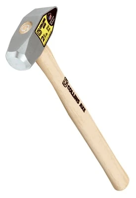 3 Lb. Cross Pein Hammer With 16 In. Hickory Handle - High Carbon Steel