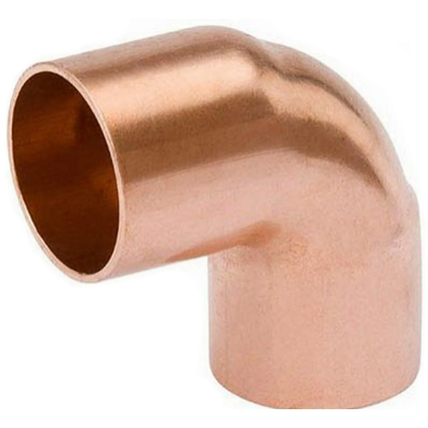Copper Pipe Elbow, 90 Degrees, 1/2 In. CxC