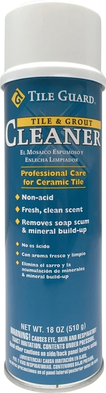 18 Oz. Professional Strength Tile & Grout Cleaner Aerosol Spray