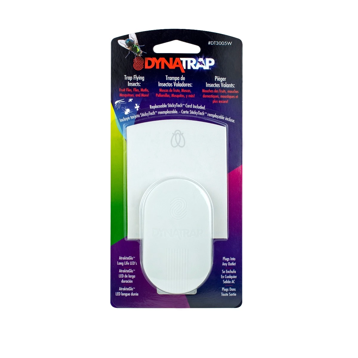 Dt3005w Indoor Plug-in Insect Trap, 400 Sq. Ft. Coverage, Odorless