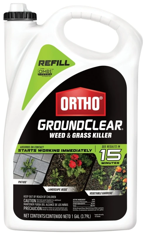 Groundclear 1 Gallon Ready-to-use Weed & Grass Killer Refill