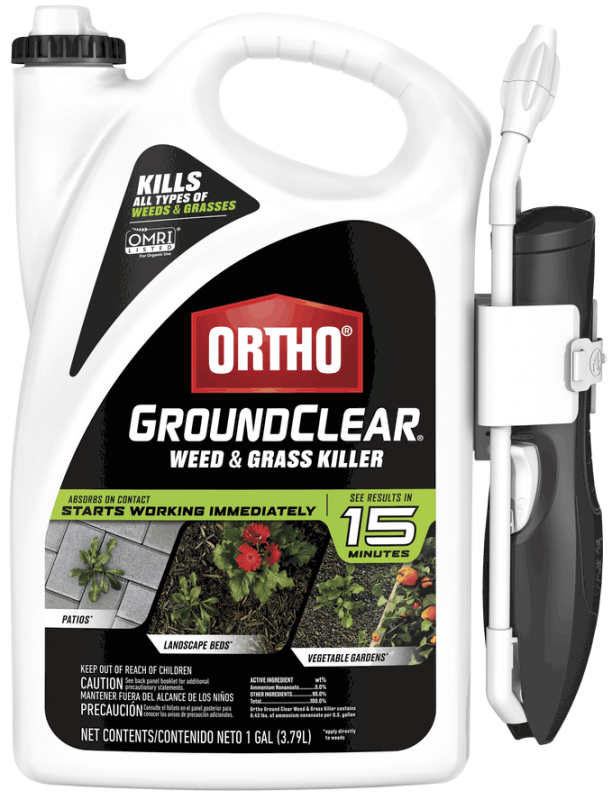 Groundclear 1 Gallon Ready To Use Wand Sprayer Weed & Grass Killer