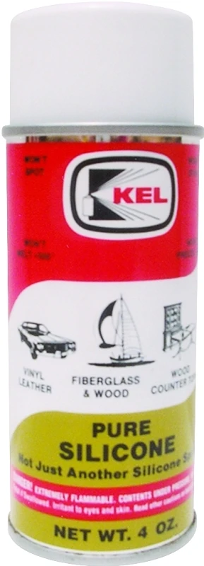 57555 Pure Silicone Lubricant, 4 Oz Aerosol Can For Multi-purpose Use