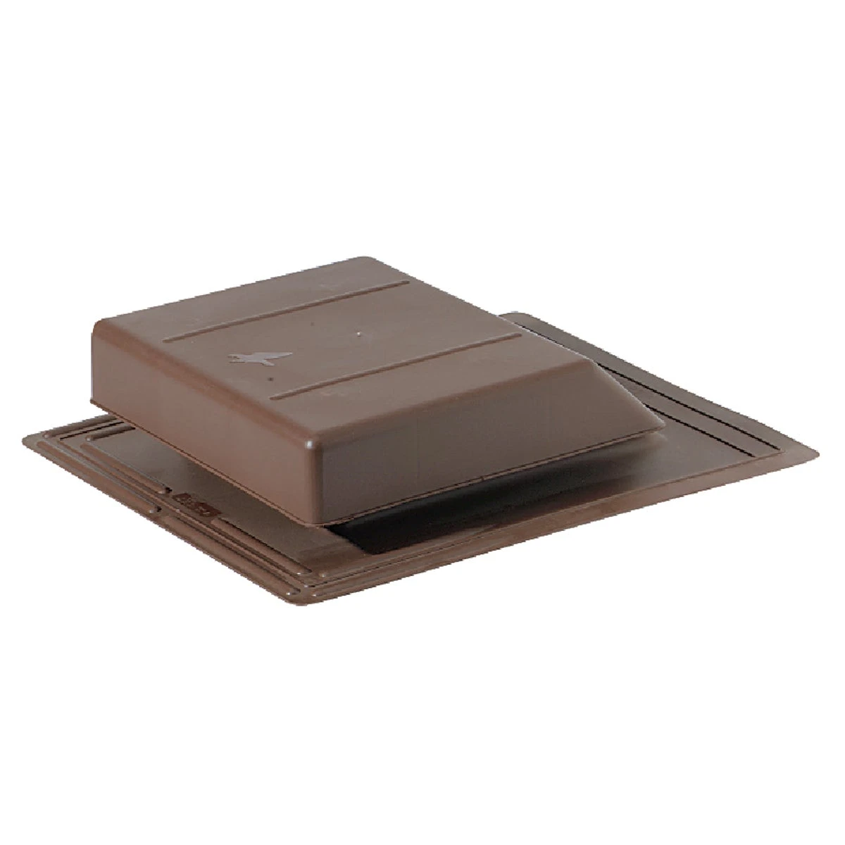 Airhawk 61 In. Brown Plastic Slant Back Roof Vent With 9 In. Opening