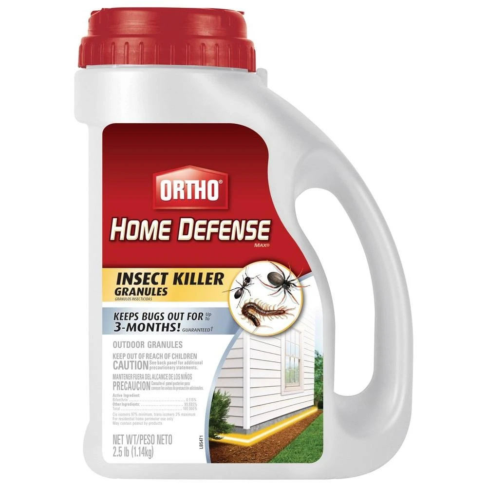 Home Defense Max 2.5 Lb Ready-to-use Insect Killer Granules For Ants, Spiders, Centipedes