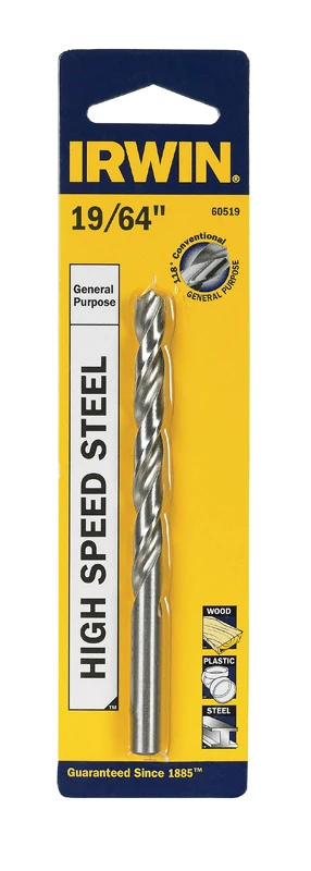 19/64X4-3/8HSSDRILL BIT