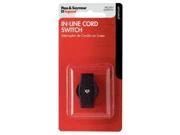 Pass & Seymour In-Line Cord Switch, Brown