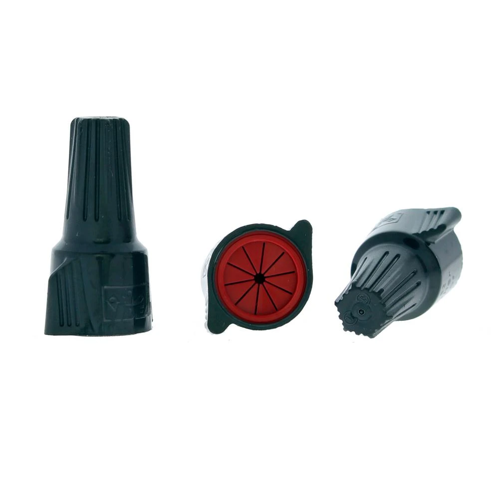 Ideal WeatherProof Medium Aqua Blue/Red Copper to Copper Wire Connector (20-Pack)