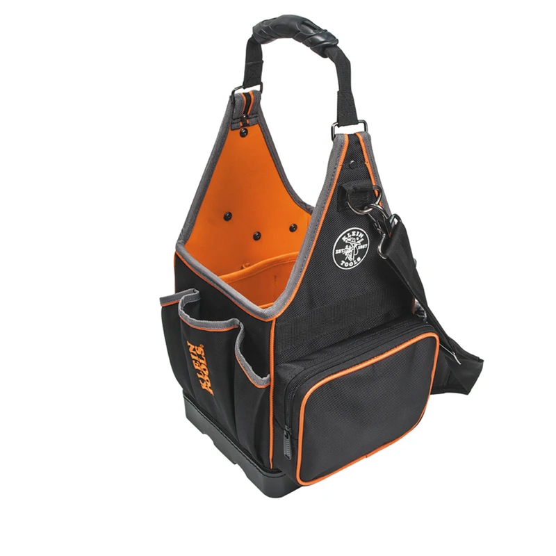 Tradesman Pro 8-inch Tool Tote With 20 Pockets And Large Zipper Pocket