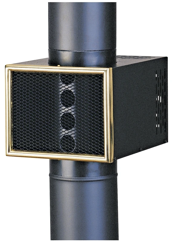 Vogelzang 6 In. Flue Stove Pipe Heat Reclaimer With Thermostat Control