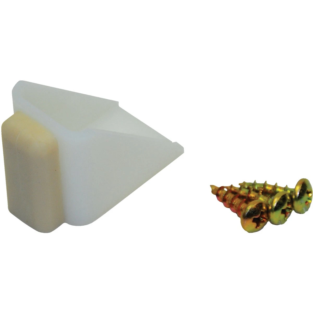 Bypass Door Stop, Molded Nylon With Rubber Bumper, Model 2155ppk1