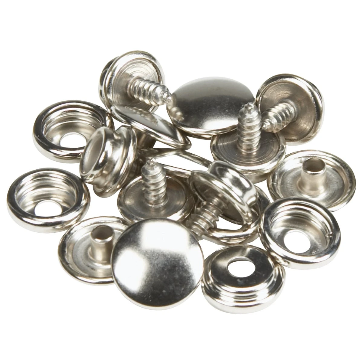 Metal Snap Fastener Refill Kit For Canvas To Hard Surface - Model 1110a