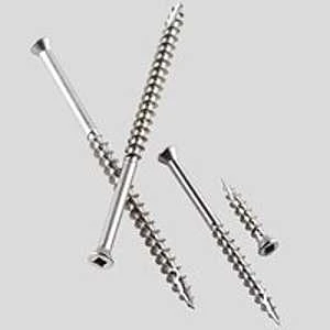 #10 X 2-1/2 In. Stainless Steel Bugle Head Deck Screw - 5 Lb Box