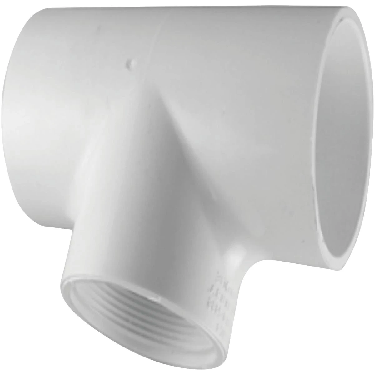 Schedule 40 PVC Pressure Tee 1-1/4 x 1-1/4 x 1-1/4 In. FIP
