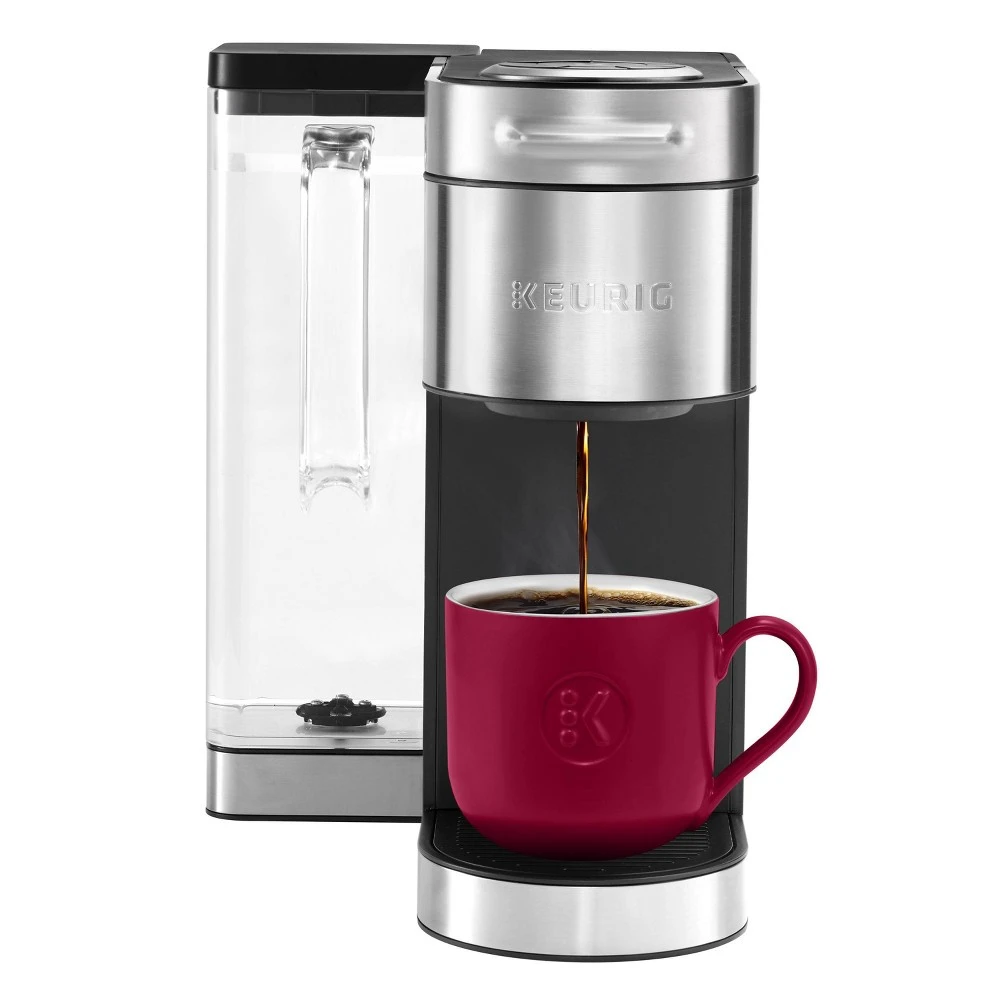 K-supreme Plus 78 Oz Black And Silver Coffee Maker With Multistream Technology