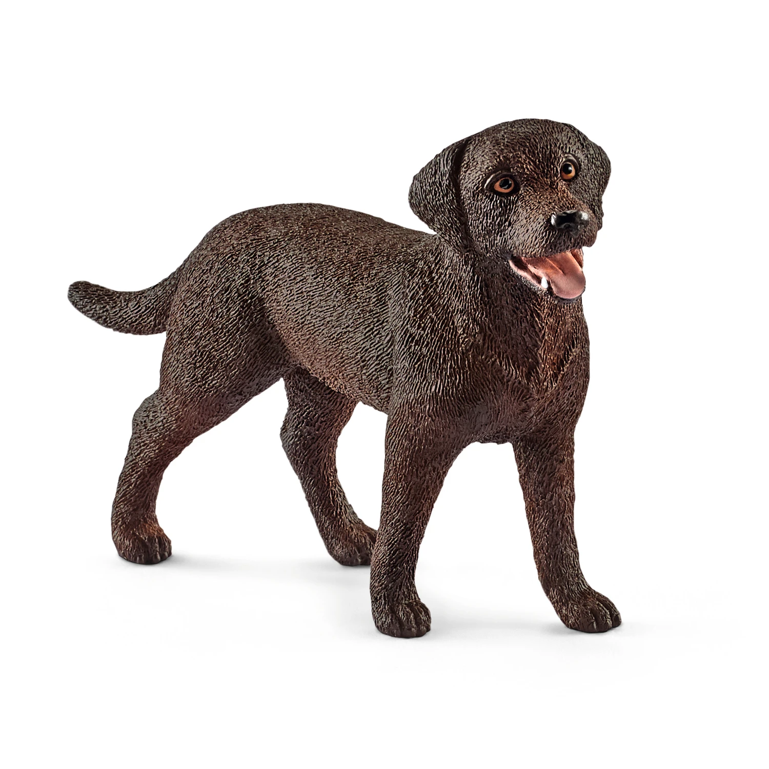 Farm World Black Labrador Retriever Female Toy Figure, 2.9" Plastic