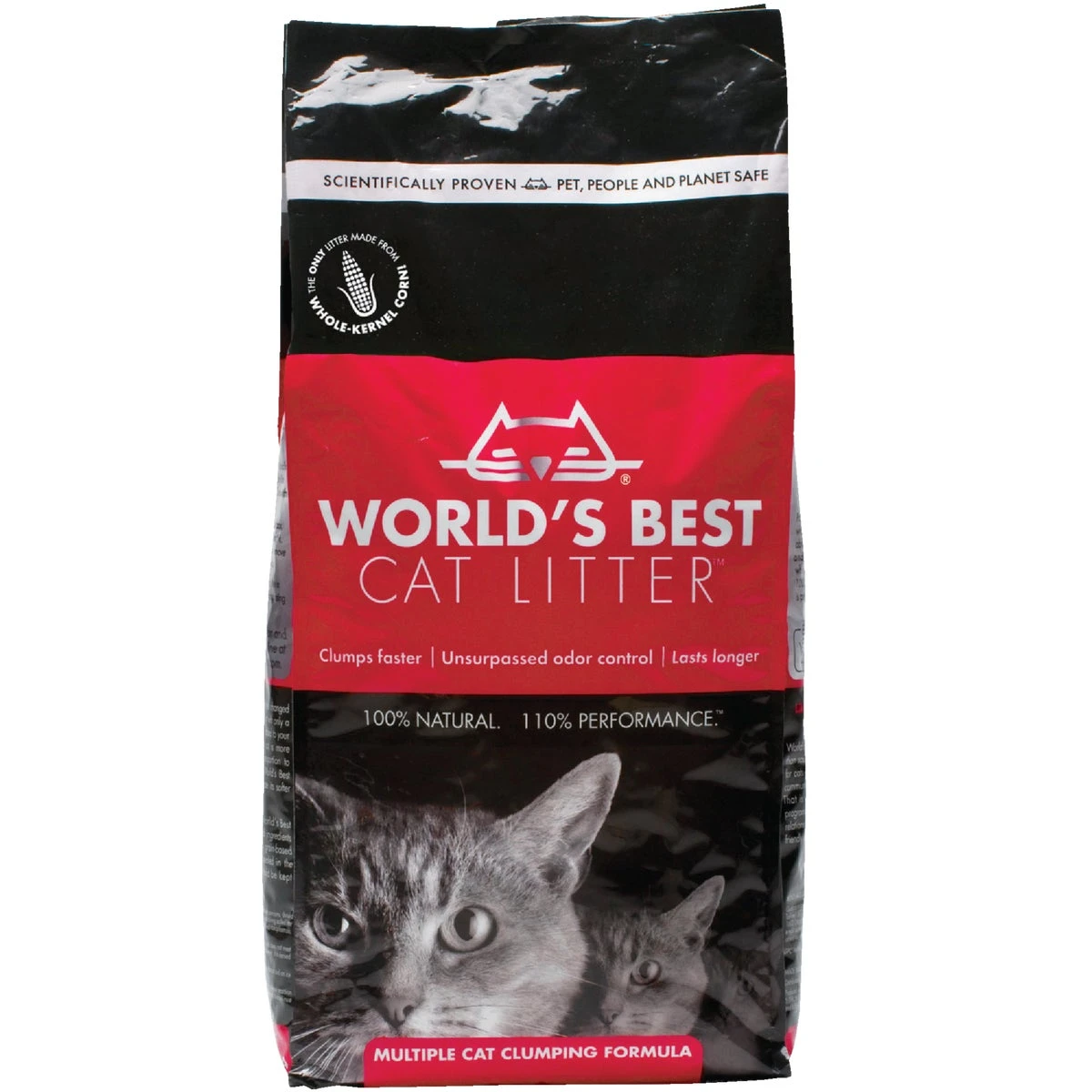 World's Best Cat Litter 8lb Organic Multi-cat Clumping Formula