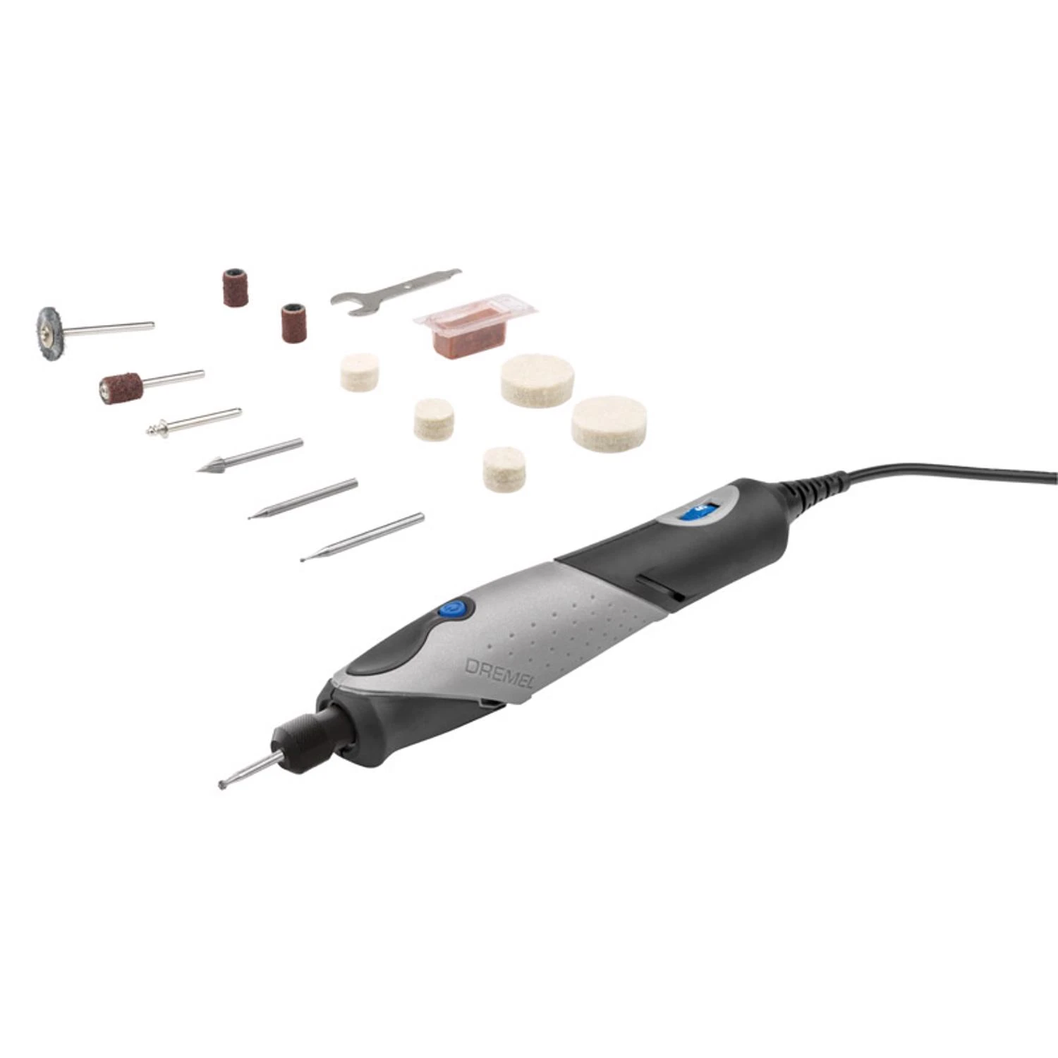 Stylo+ 120-volt 0.5-amp Variable Speed Rotary Tool Kit With 15 Accessories