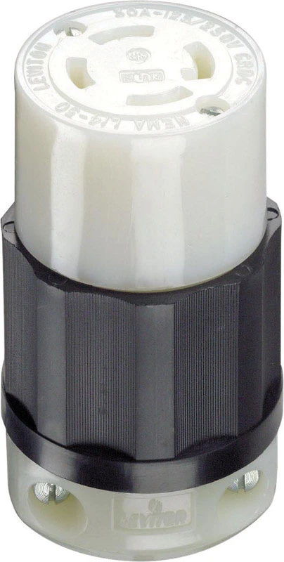 30a 125v/250v 4-wire 3-pole Industrial Grade L14-30r Locking Cord Connector