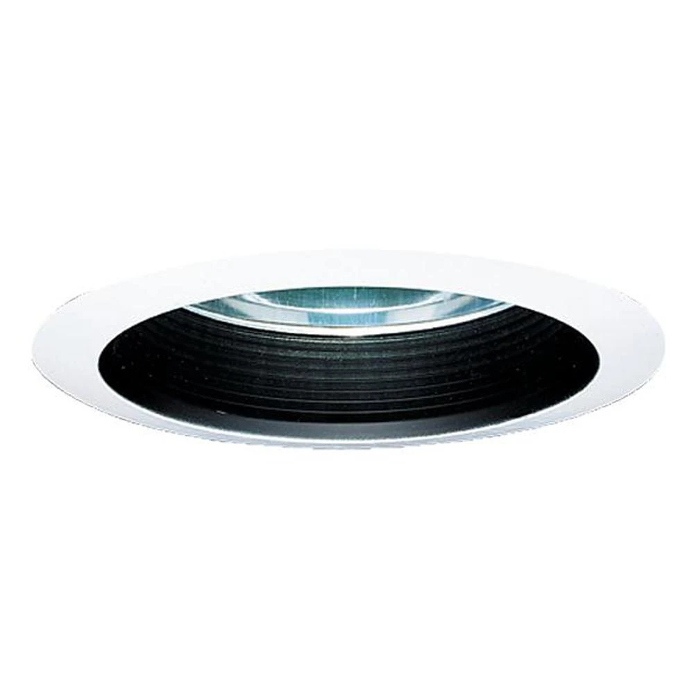 406ba 6-inch Black Baffle Trim With Specular Reflector For Recessed Lighting
