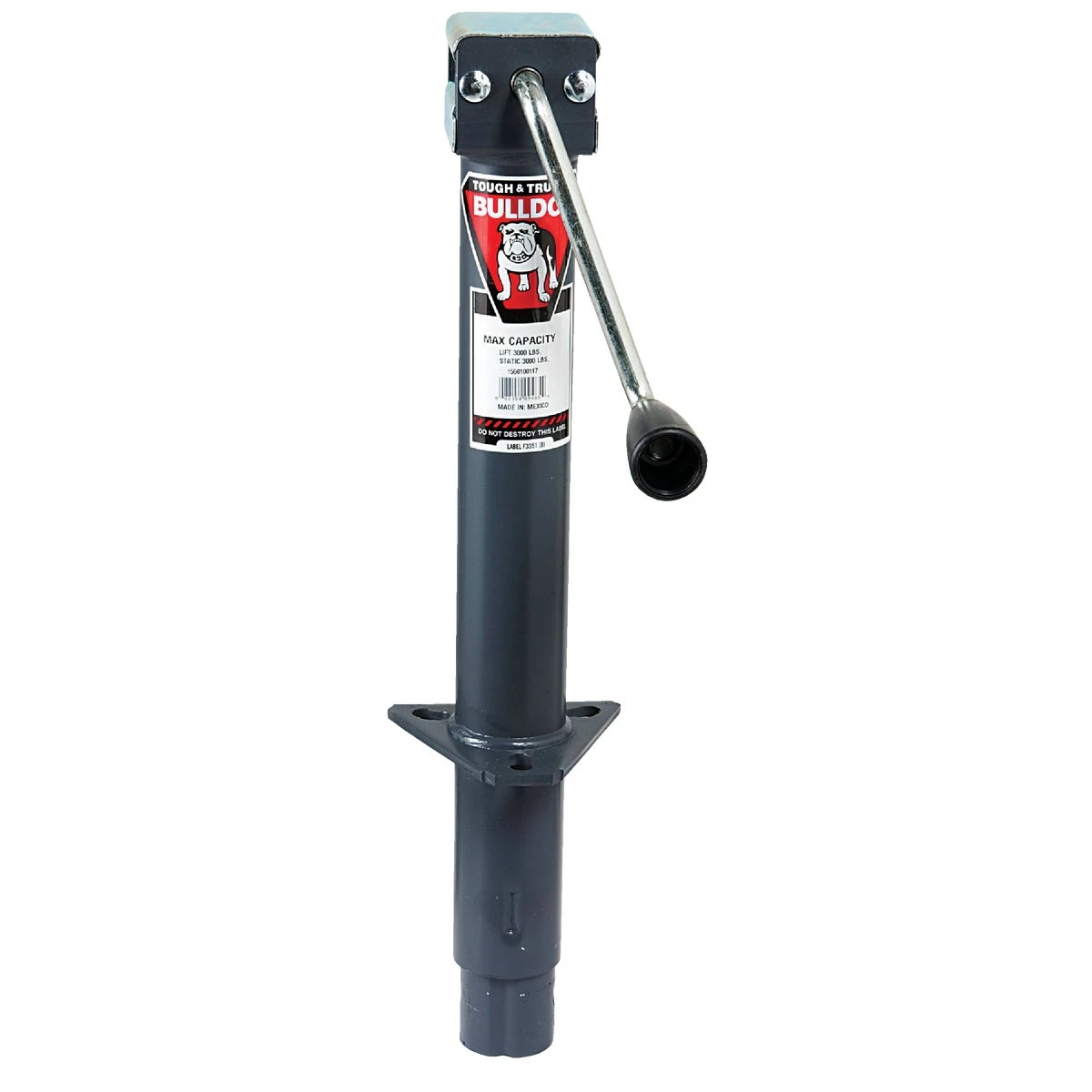 3000 Lb. Sidewind A-frame Trailer Jack With Weld-on And Bolt-on Options