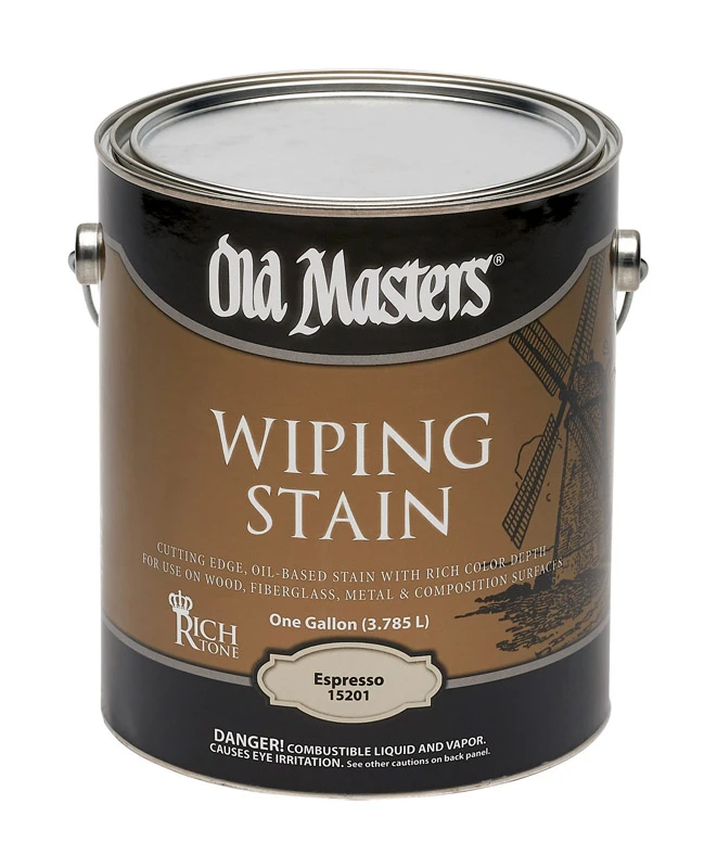 15201 Oil-based Wiping Stain, Espresso, 1 Gallon