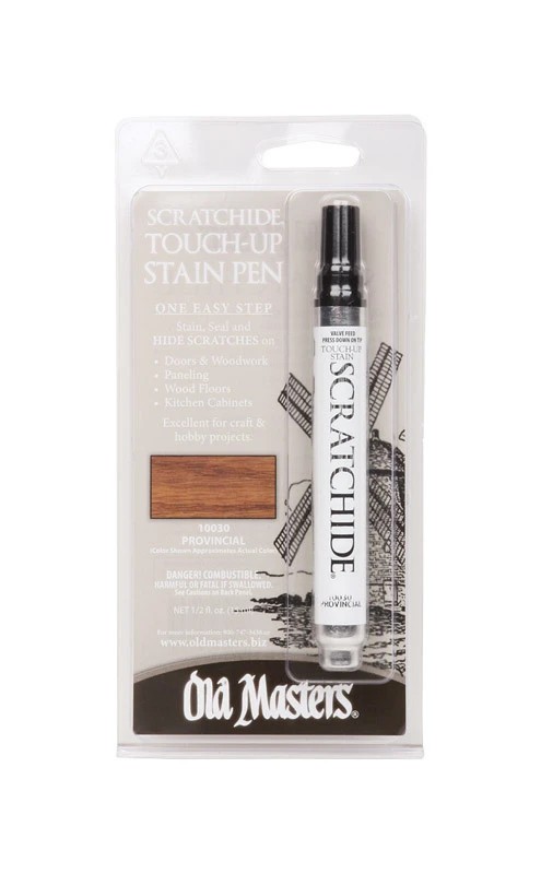 Scratchide Touch-Up Pen for Wooden Surfaces in Provincial Finish